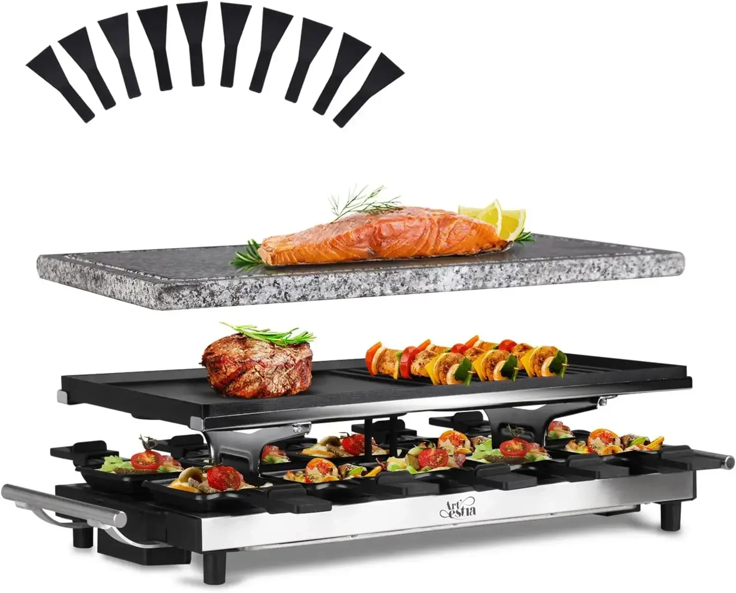 Raclette Grill Table - Grill do raclette Artestia, grill do