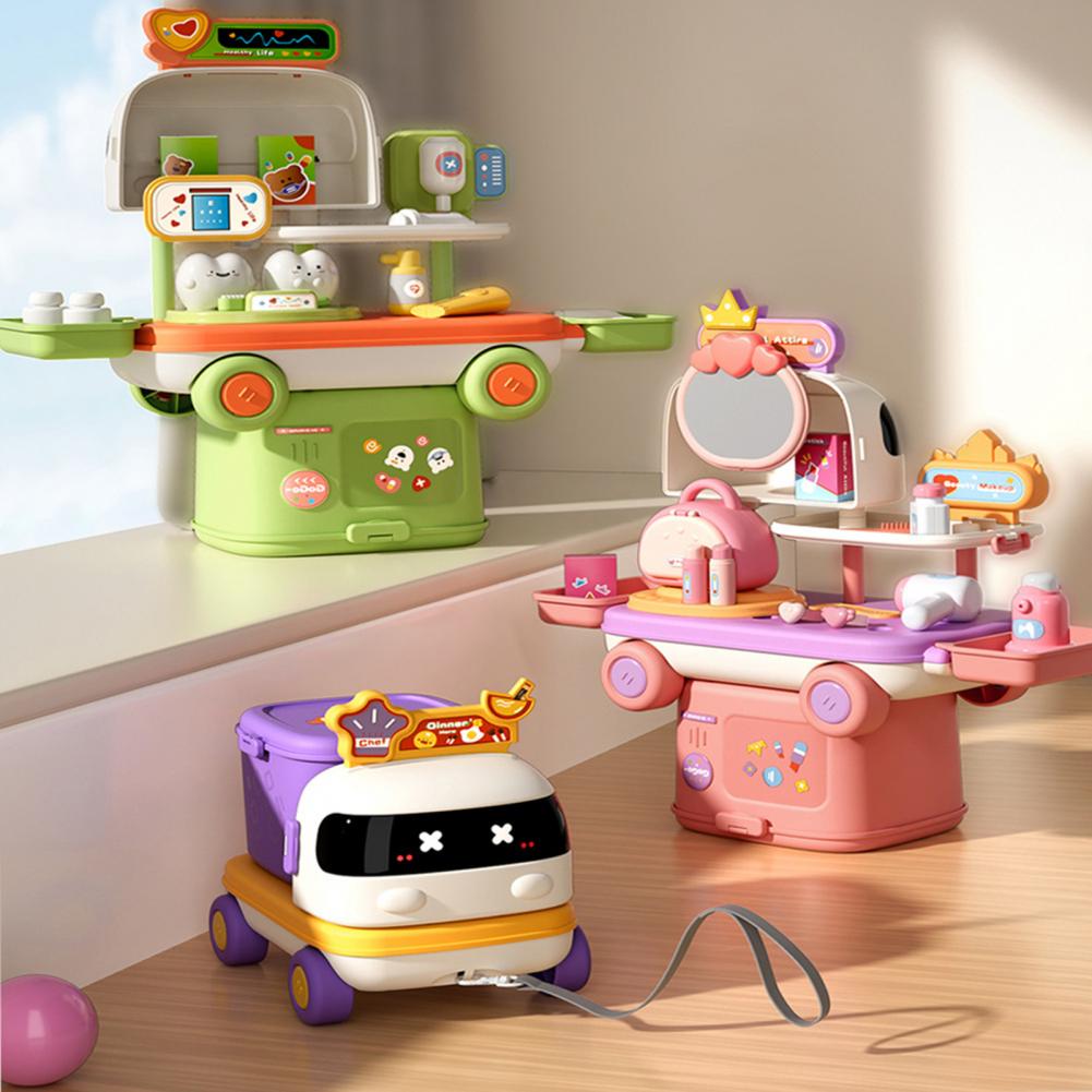 Kitchen Appliances For Gift - Zestaw 2w1 Kuchnia i Apteczka Zabawka,