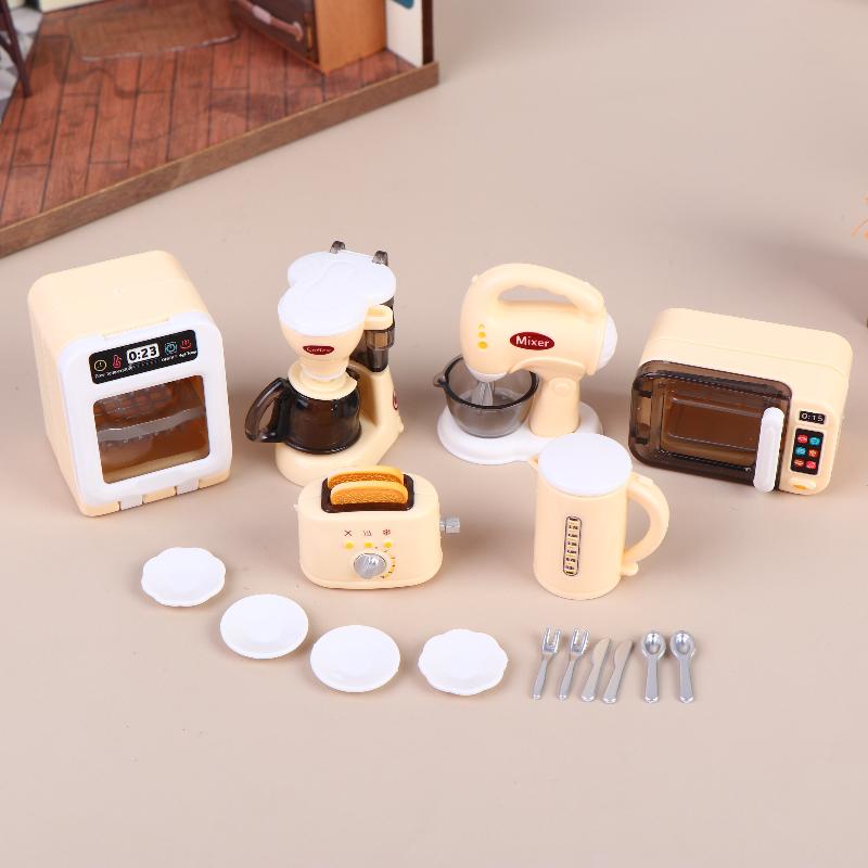 Kitchen Appliances Kids - 1 Zestaw 12 Miniaturowych Ekspresów do