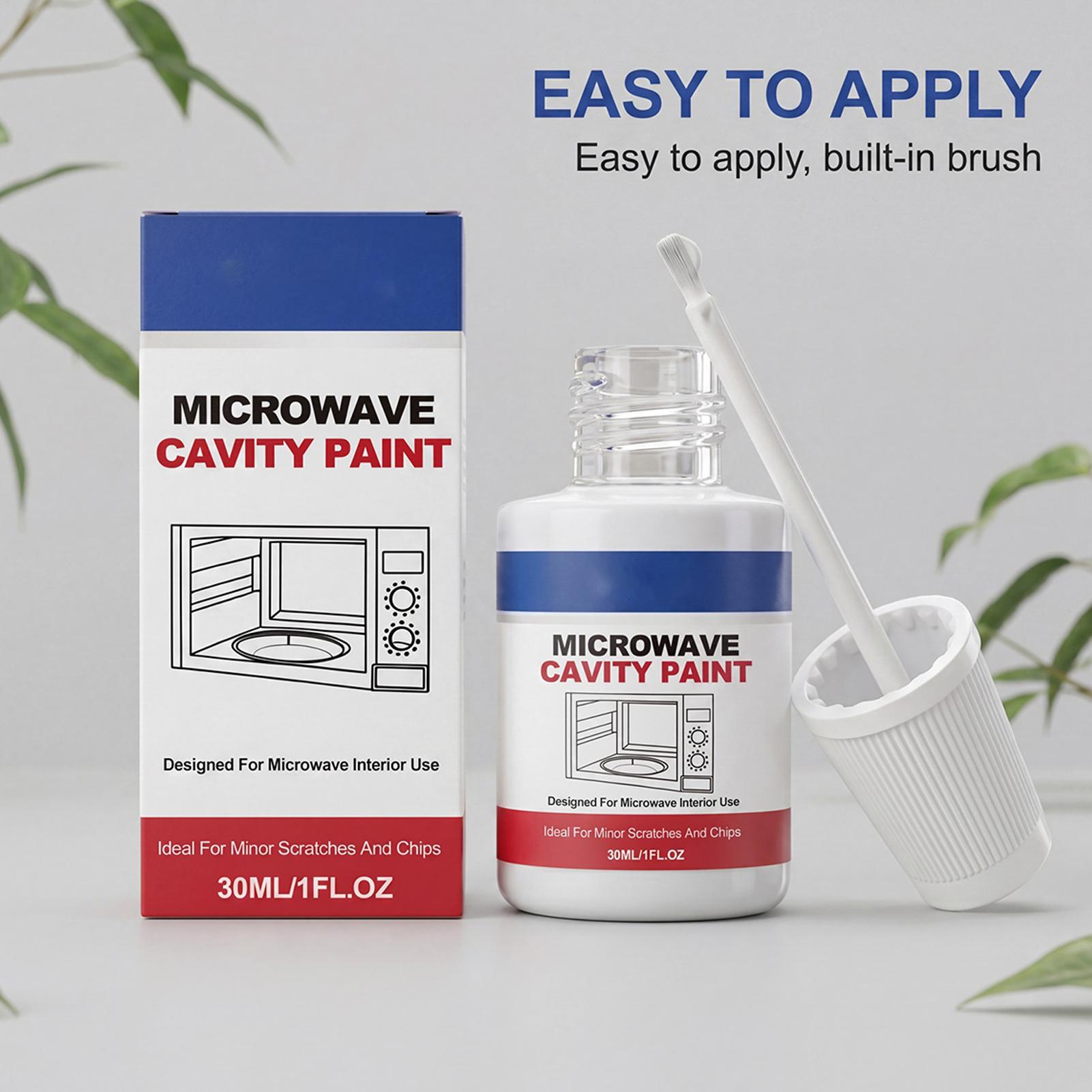 Kitchen Appliances Restaurant - Farba do wnętrza mikrofalówki 30ml, naprawa