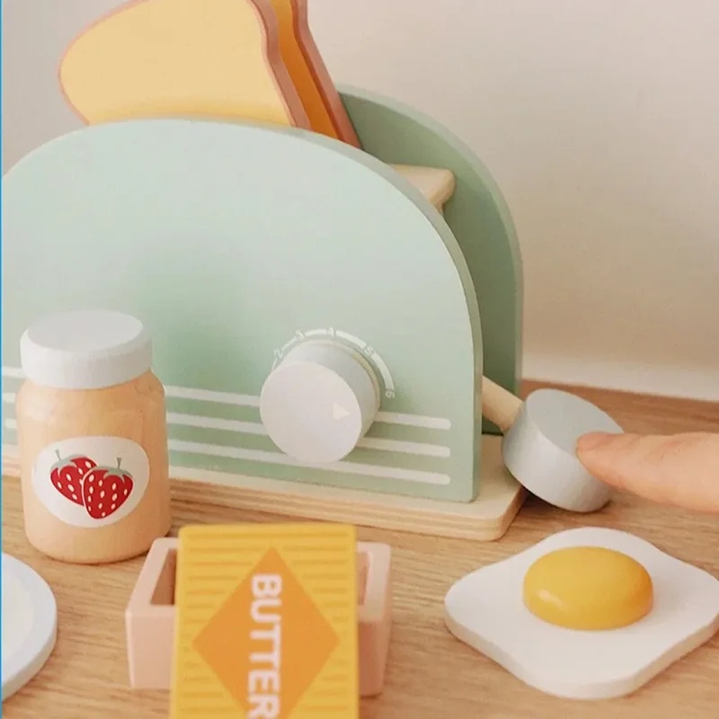 Drewniany Toster Zabawka Symul – Kitchen Appliances Kids recenzja i cena