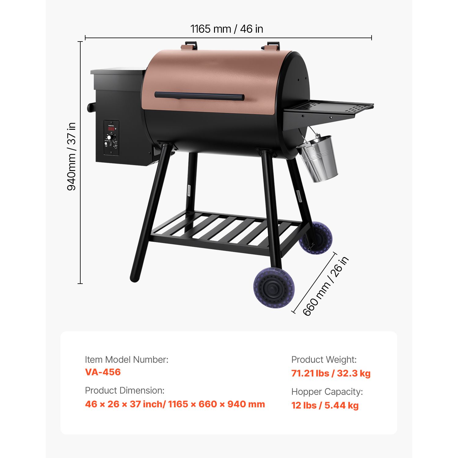 Grill wędzarniczy na pellet, g – Electric Smoker Bbq recenzja i cena