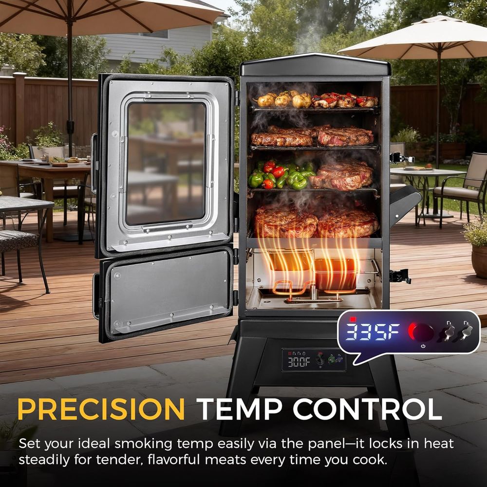 Duża, elektryczna wędzarnia BB – Electric Smoker Bbq recenzja i cena