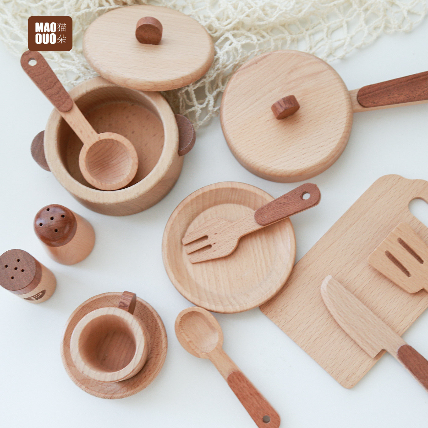 Maoduo Toys Drewniany Zestaw K – Kitchen Appliances Set recenzja i cena
