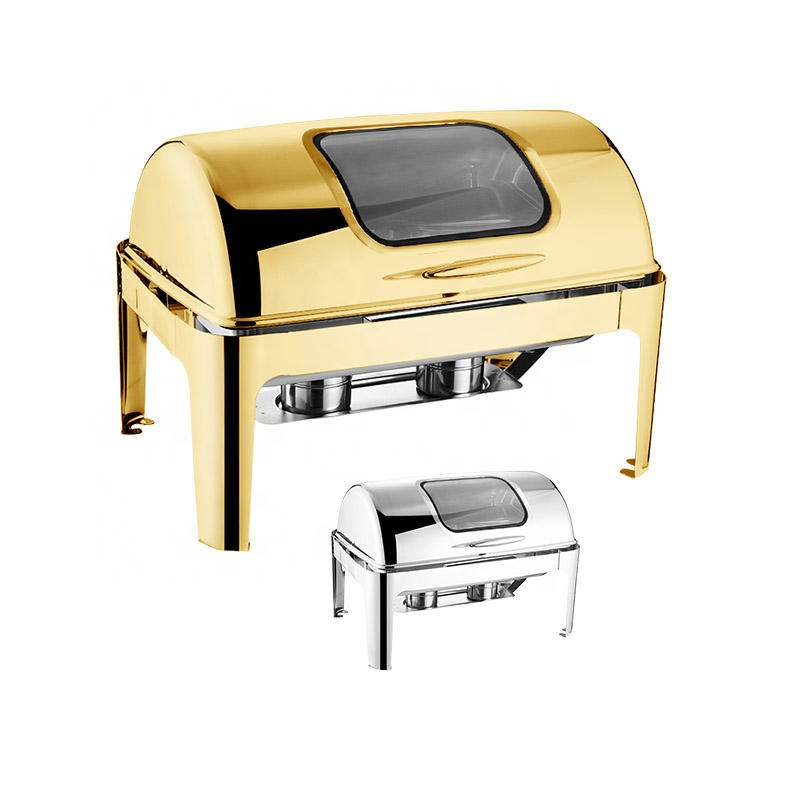 Luksusowy prostokątny chafing  – Kitchen Appliances Set recenzja i cena