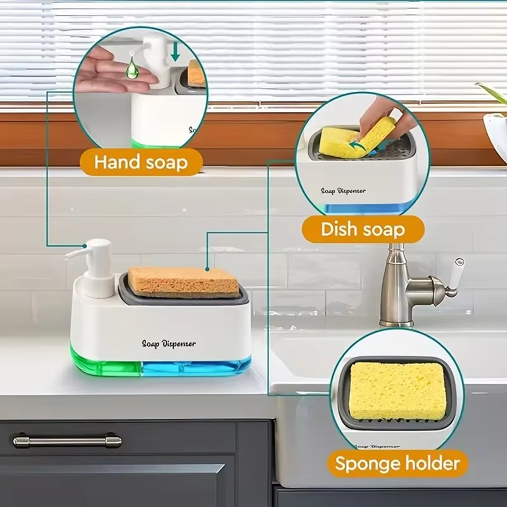 Zestaw 3 w 1: Dozownik do mydł – Kitchen Appliances Set recenzja i cena