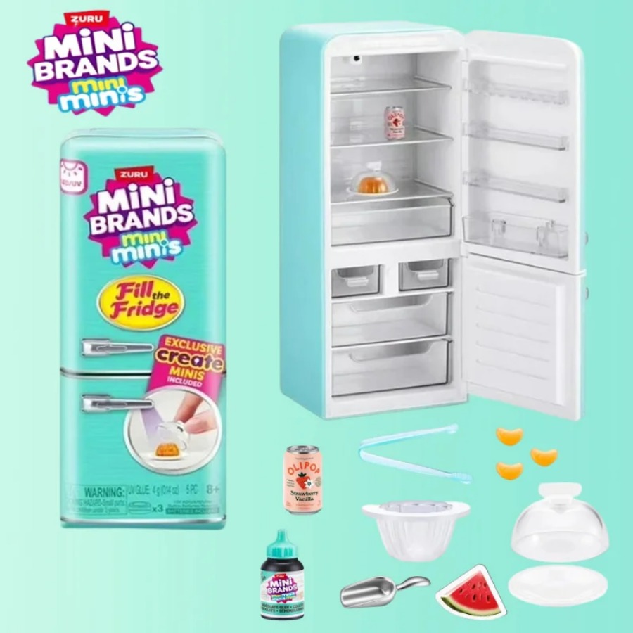ZURU 5 Surprise Mini Fridge Ba – Kitchen Appliances Kids recenzja i cena