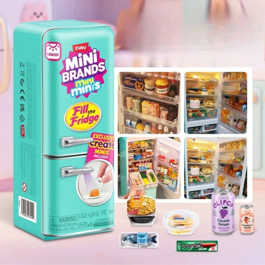 ZURU 5 Surprise Mini Fridge Ba – Kitchen Appliances Kids recenzja i cena