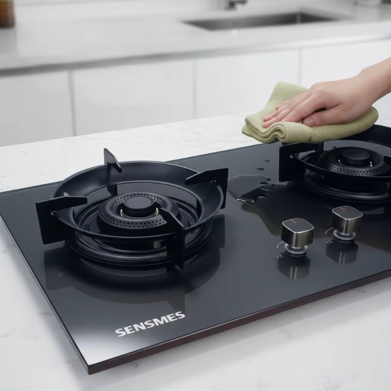 Czarna płyta gazowa z hartowan – Kitchen Appliances In recenzja i cena